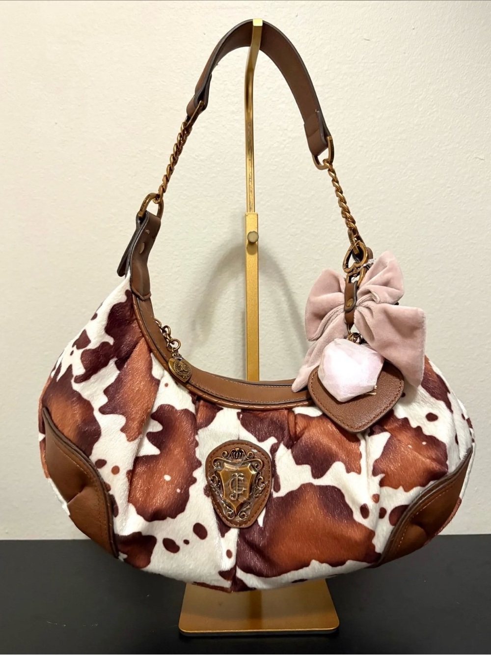 Juicy Couture Cowhide Hobo Bag